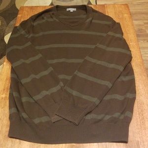 Mens XXL Merona Striped Sweater
